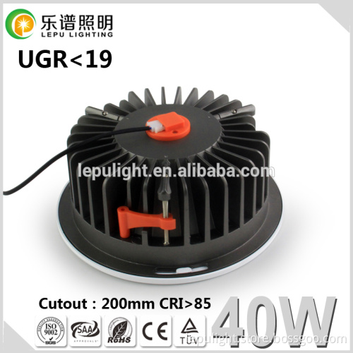 New Product Reflector CE RoHS Lamp Light Dimmable COB 40W 30W 24W 18W LED Downlight 13W